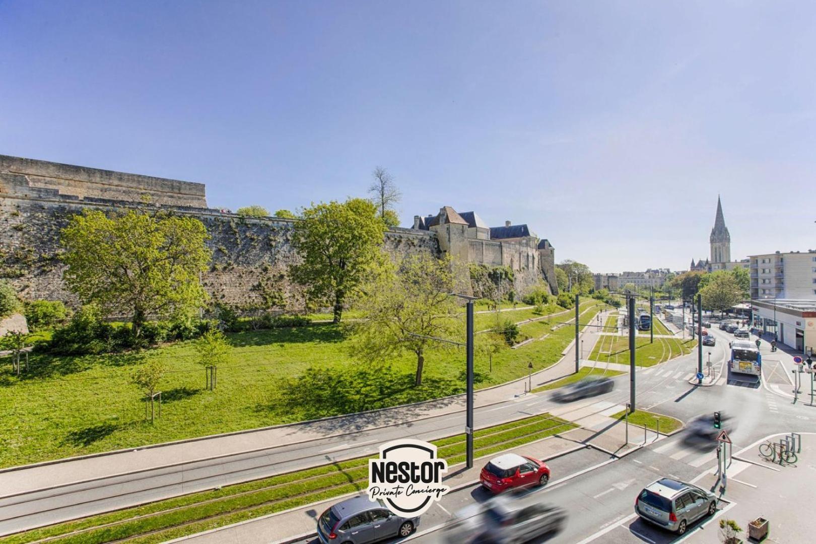 The Castle House Hotel Caen Exterior foto