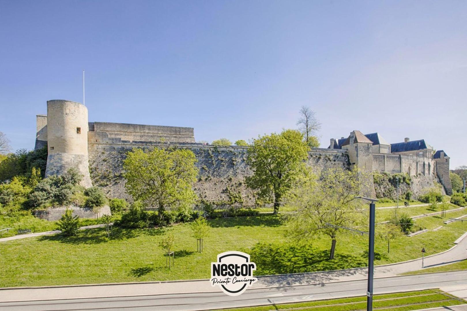 The Castle House Hotel Caen Exterior foto